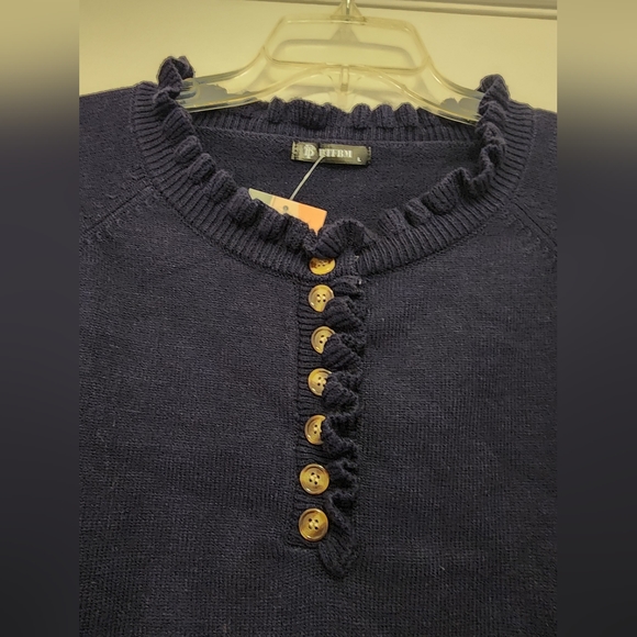 BTFBM Navy Blue Ultra-Soft Sweater - Picture 2 of 5